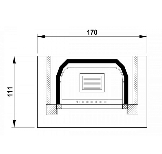 Облицовка BOLZANO Incasso Totale (Palazzetti)_1